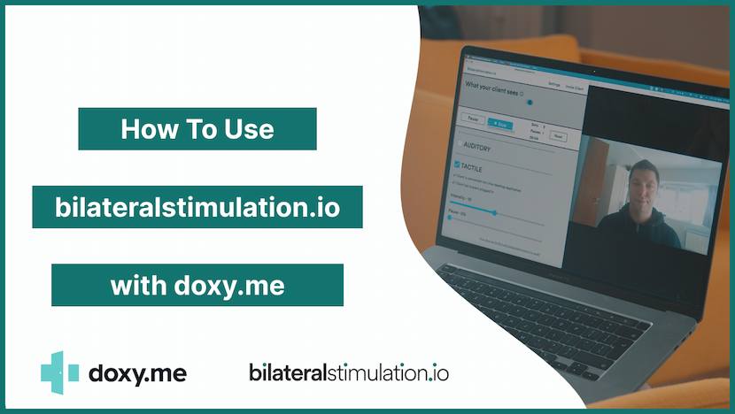 How To Use Bilateralstimulation.io With Doxy.me